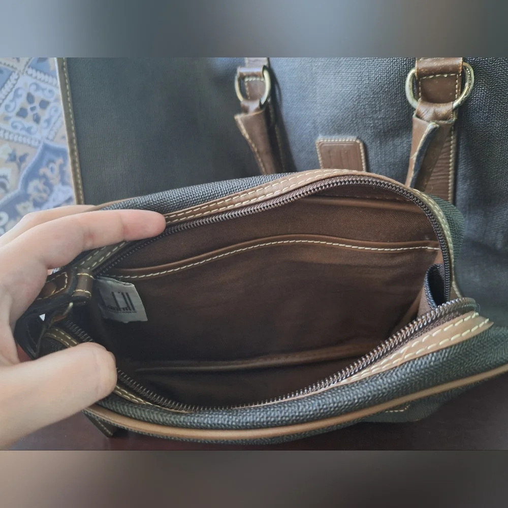 Dunhill Weekender and Wristlet Set